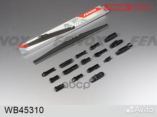 Щетка стеклоочистителя Крепление: 15 в 1 45см