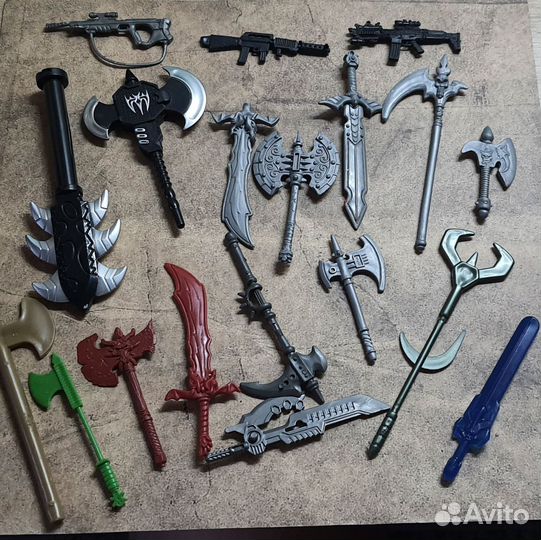 Игрушечное оружие викинг разное пакетом