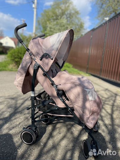 Коляска прогулочная трость Babyton Ellipse Pink