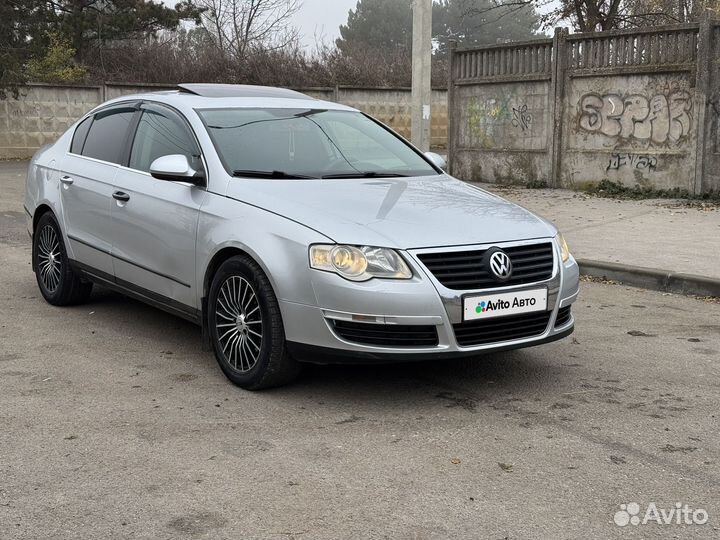 Volkswagen Passat 2.0 AT, 2005, 262 000 км