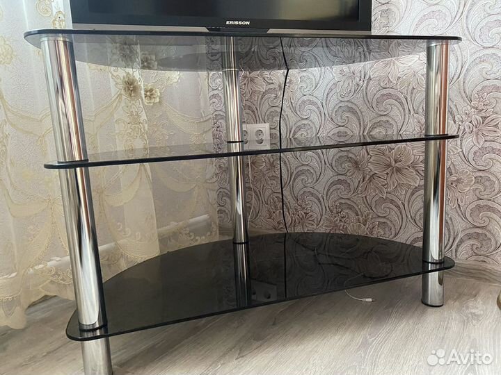 Стеклянная тумба