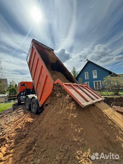 Услуги самосвала вывоз грунта