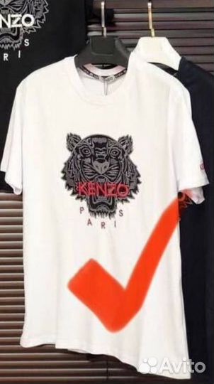 Новая Футболка мужская kenzo