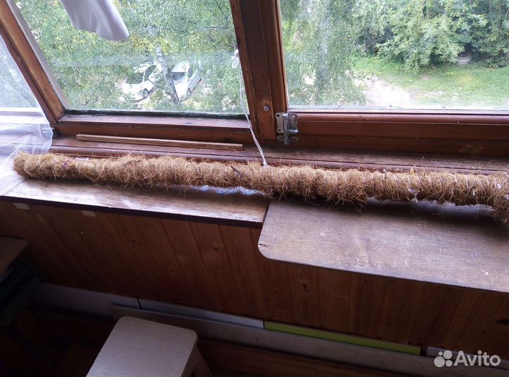 Бамбуковая палка для растений, длина 105 см