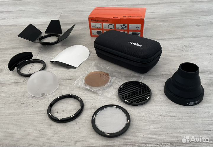 Набор насадок Godox AK-R1 для вспышки V1