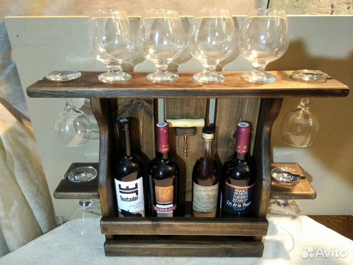 Подставка под вино (мини бар)