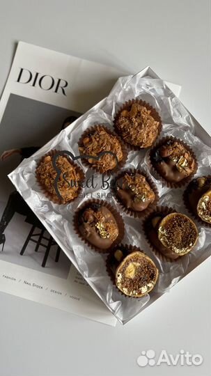 Финики в бельгийском шоколаде подарок