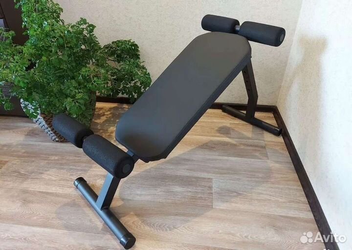 Скамья для пресса и спины 2 в 1