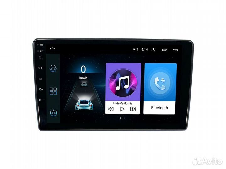 Магнитола Toyota Vitz 1 (вместо бардачка)