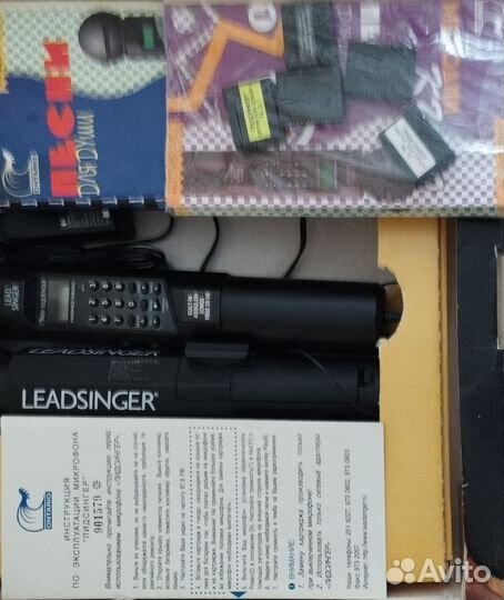 Микрофоны с караоке lead singer, 2 шт