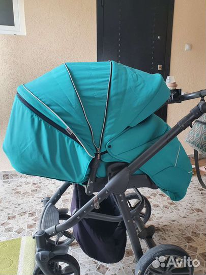 Коляска Roan Bass в хорошем состоянии 2 в 1