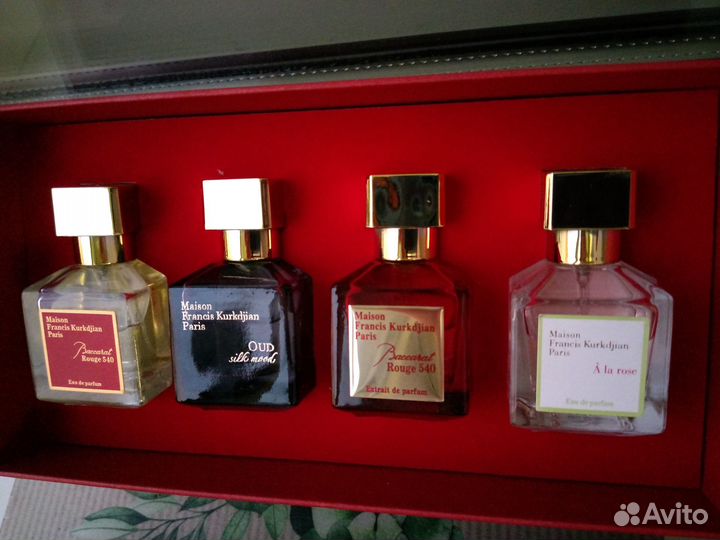 Baccarat.4х25мл-100мл.Большой подарочный набор.New