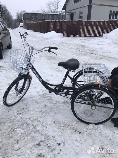 Трехколесный велосипед для взрослых