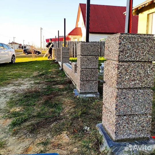 Заборные блоки