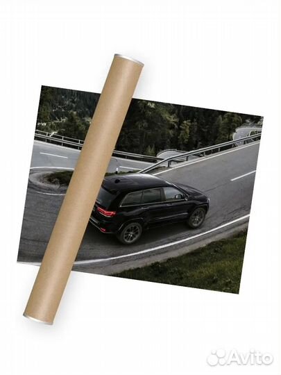 Постер, jeep grand cherokee s 40х50