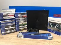 Sony PS4 PRO 1 Tb + 50 игр на приставке