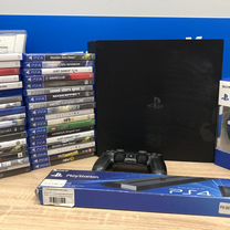 Sony PS4 PRO 1 Tb + 50 игр на приставке