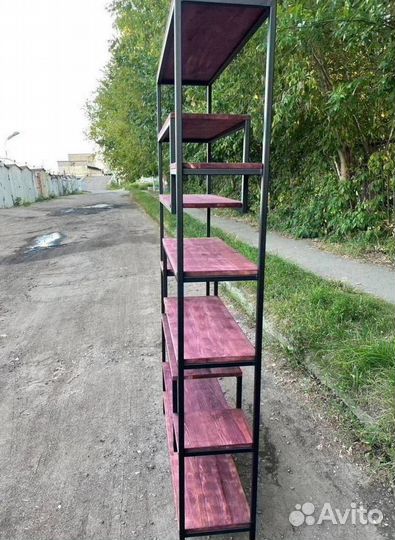 Лофт стеллаж для дома и офиса