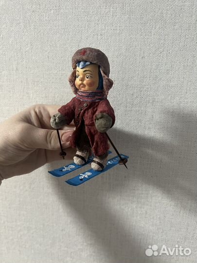 Ватные игрушки на елку