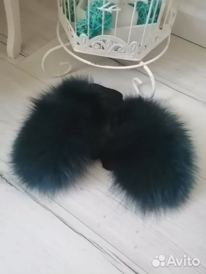 Варежки меховые женские