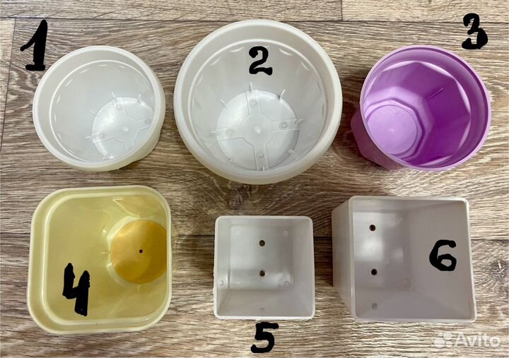 Горшки, кашпо и стаканы для растений/рассады