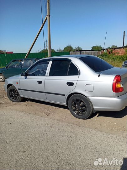 Hyundai Accent 1.5 МТ, 2006, 243 000 км