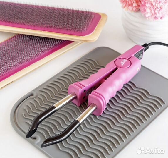 Набор мастера по наращиванию волос и кератин