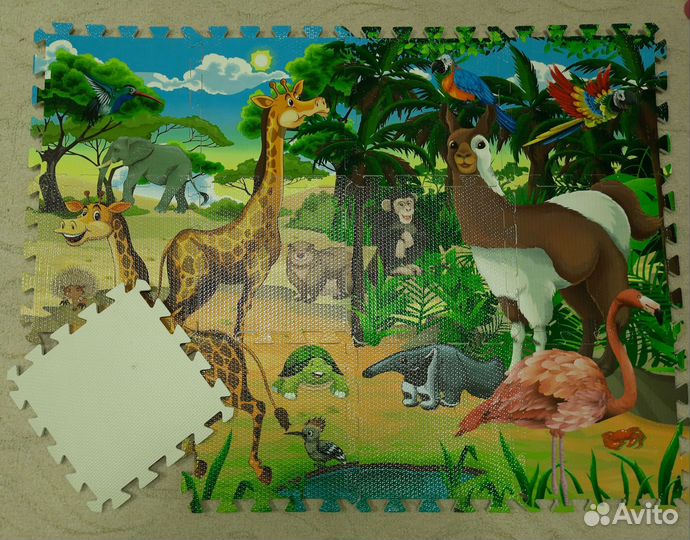 Коврики пазлы для детей