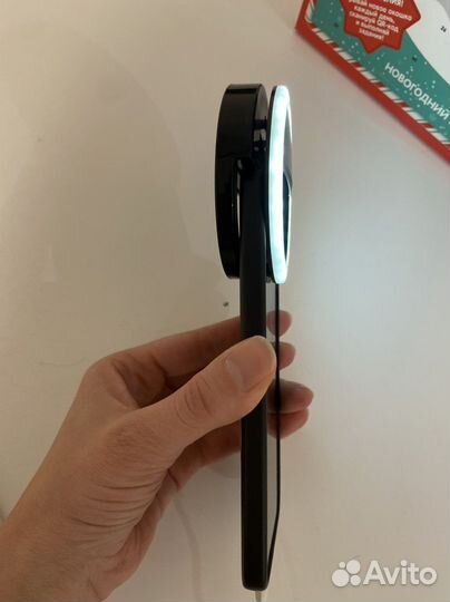 Чехол для наушников airpods, селфилампа, наушники