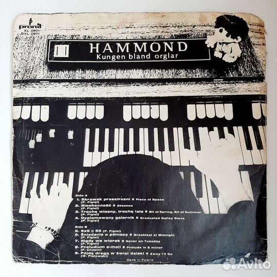 Виниловая пластинка Pronil Piotr Figiel