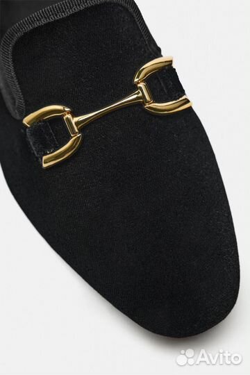 Балетки Zara чёрные 35 размер