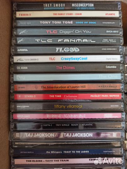 Музыкальные cd диски фирменные R&B(pop)