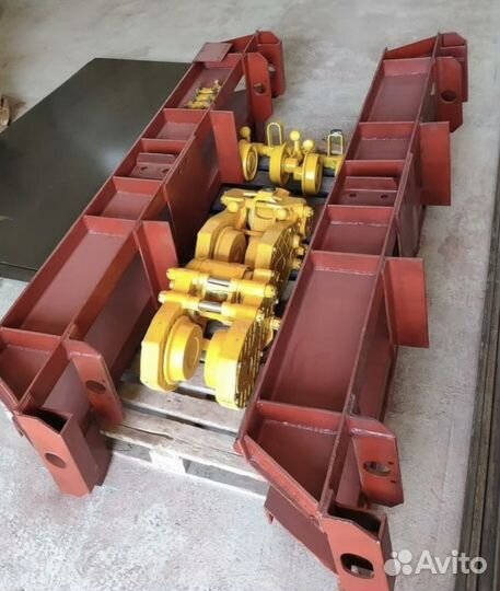 Опорные тележки концевые кран-балка 2-3-5-10т.таль тельфер