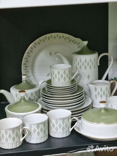 Сервиз ГДР. Чайно-кофейный