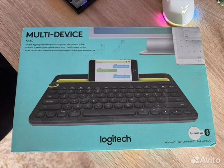 Беспроводная клавиатура Logitech K480