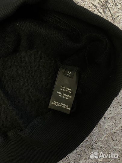 Vetements Black Vital Existence hoodie