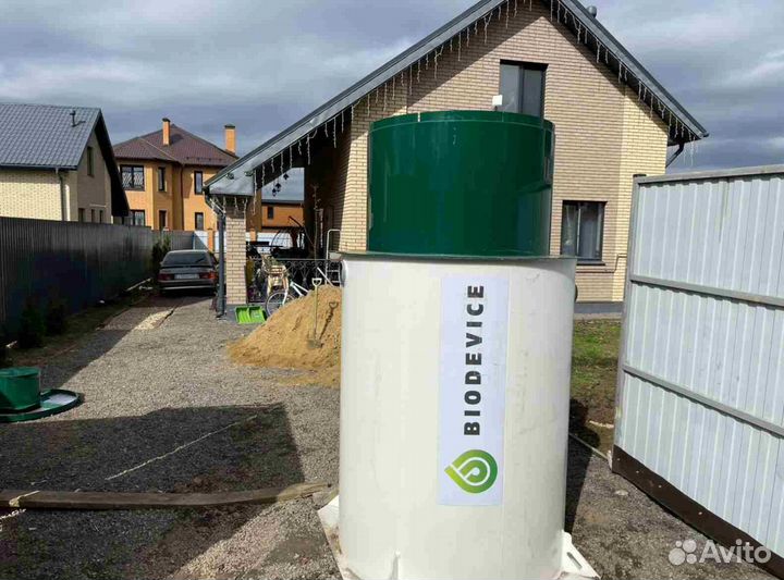 Септик установка монтаж под ключ за 1 день Биодевайс