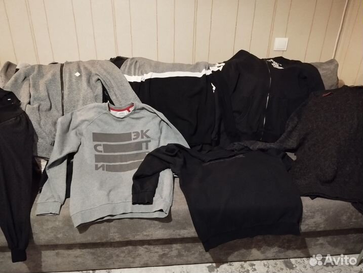 Мужские вещи б/у 46-48 пакетом