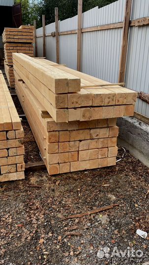 Брус обрезной 200х200х6000мм