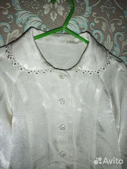 Рубашки школьные 122 128 для девочки