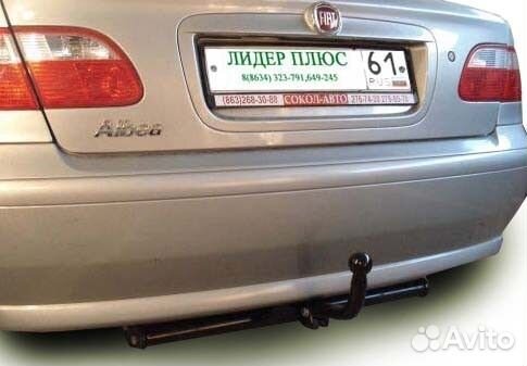 Фаркоп для fiat Albea седан 2003-2012 с условно-с