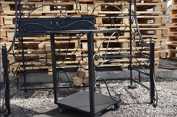 Мангал с крышей