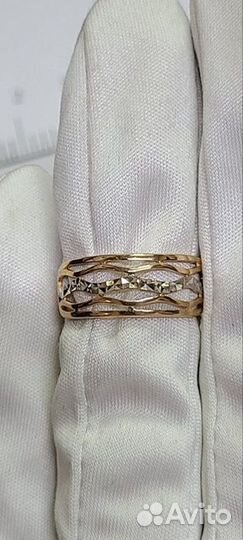 Золотое кольцо 15,5р