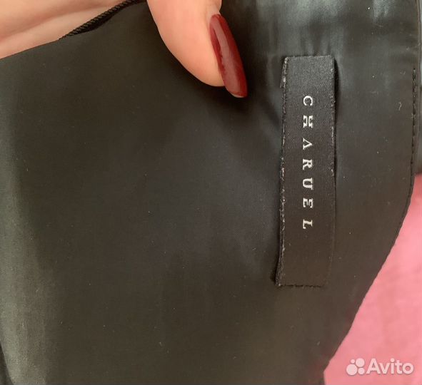 Кожаный сарафан44-46