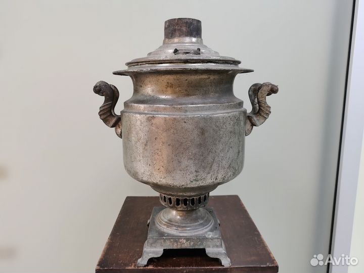 Самовар царский 19 век кастрюля Бр. Шемарины 6 л