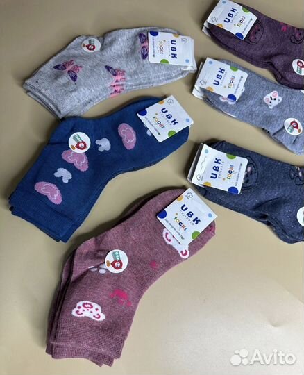 Носочки в садик для девочки