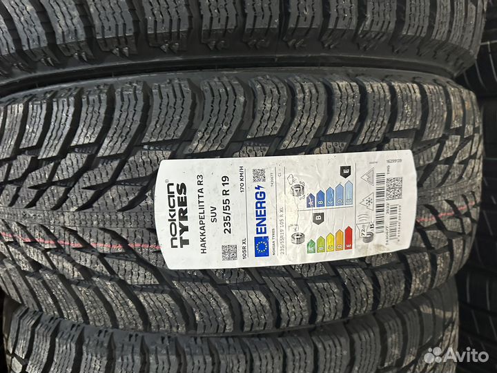Nokian Tyres Hakkapeliitta R3 235/55 R19 105R