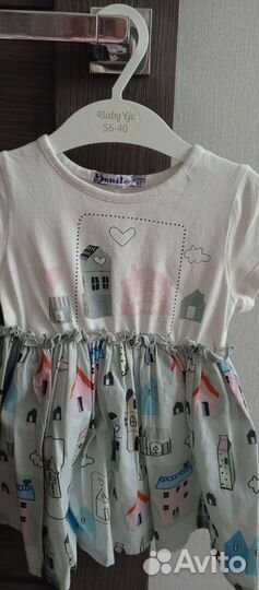 Платье для девочки 86 92