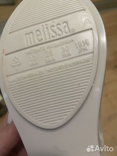 Туфли mini melissa