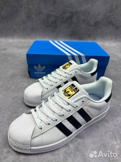 Кроссовки Adidas Superstar белые